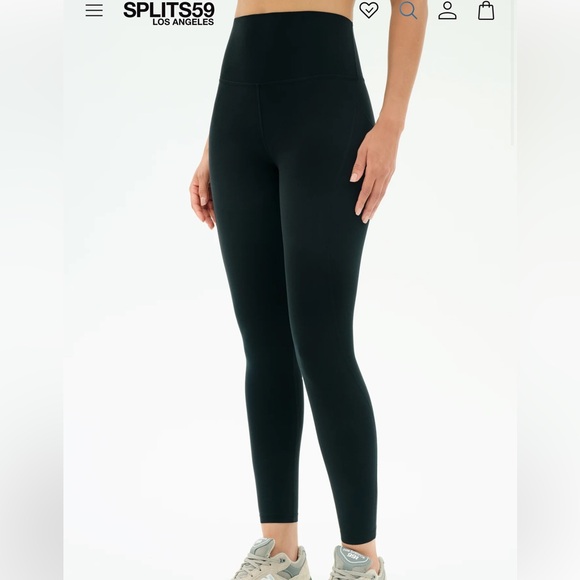 Splits59 Pants - Splits59 AIRWEIGHT HIGH WAIST 7/8 POCKET LEGGING